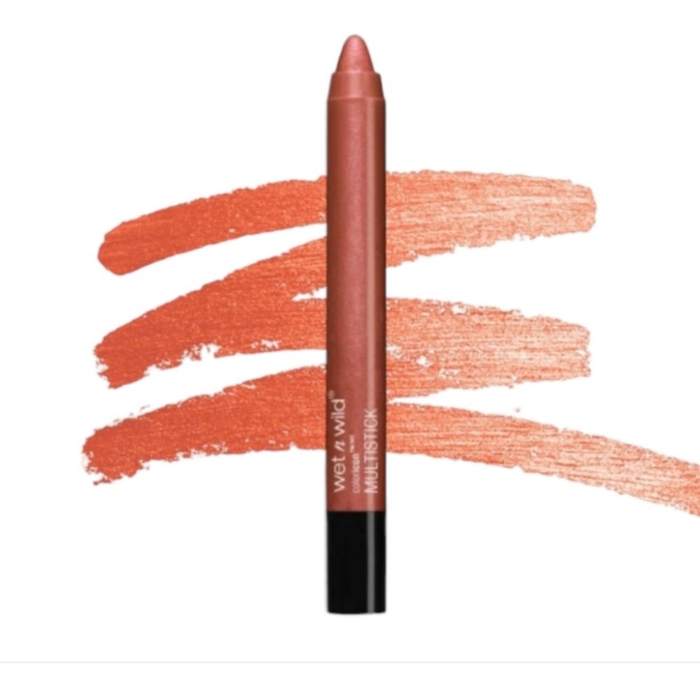 wet n wild Color Cream Eyeshadow Makeup Multi Stick Peach Born To Flirt 256E *